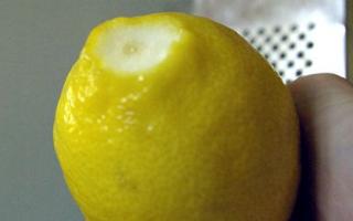 Цедра лимона: интересные способы применения Что делать с цедрой лимона